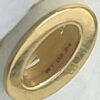Hermes Mini Pop H Earrings White Yellow Gold 6