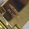 Hermes Clic H White and Yellow Gold GM Bracelet 6