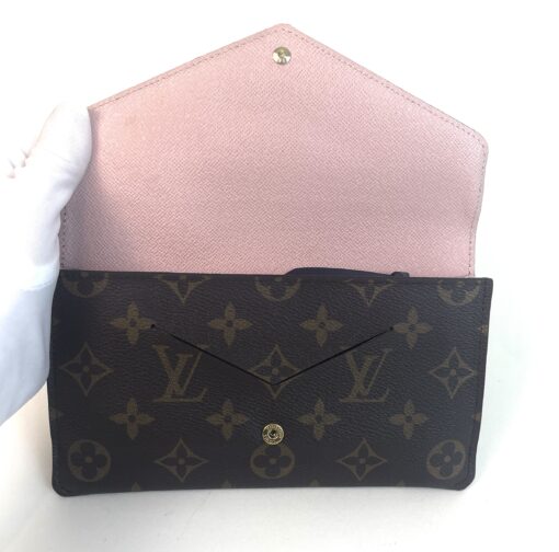 Louis Vuitton Monogram Jeanne Wallet Rose Ballerine 5