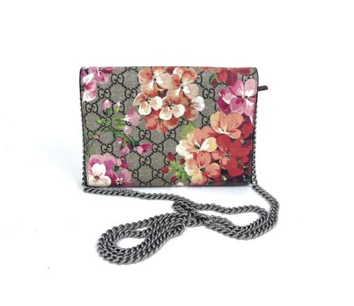 Gucci Supreme Mini Dionysus Blooms Wallet-On-Chain Bag - Image 3