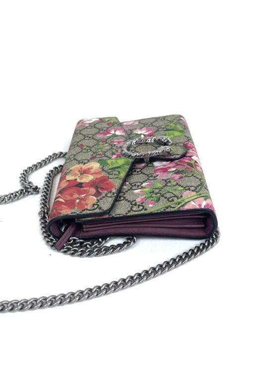 Gucci Supreme Mini Dionysus Blooms Wallet-On-Chain Bag - Image 5