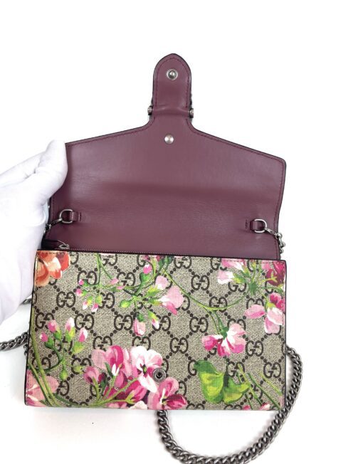 Gucci Supreme Mini Dionysus Blooms Wallet-On-Chain Bag - Image 11