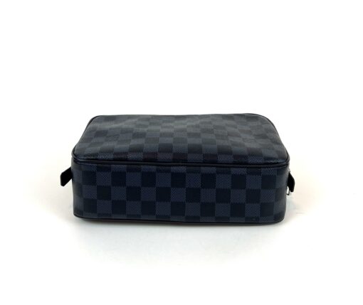 Louis Vuitton Damier Cobalt Toiletry Pouch GM Black Blue 9