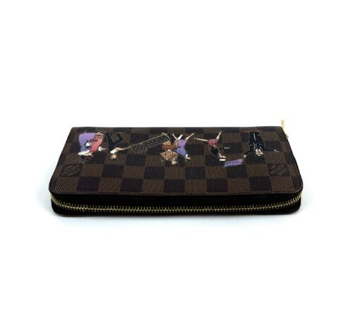 Louis Vuitton Damier Ebene Illustre de Trunks Zippy Wallet 5