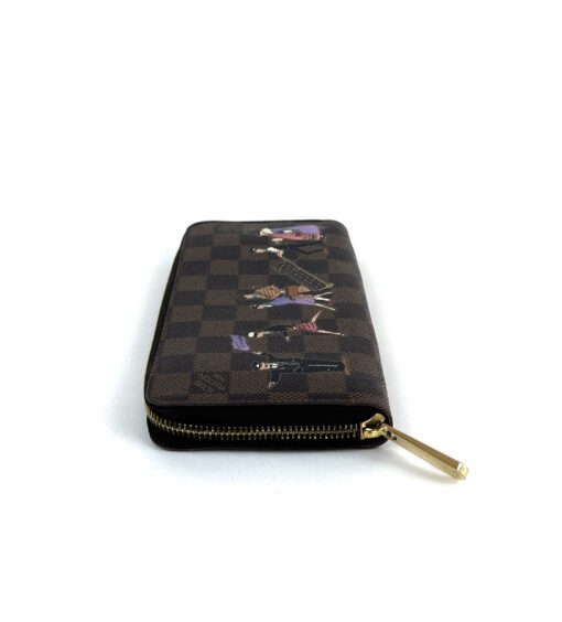 Louis Vuitton Damier Ebene Illustre de Trunks Zippy Wallet 8