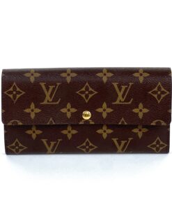 Louis Vuitton Monogram Brown Sarah Wallet