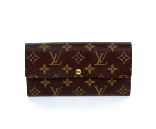 Louis Vuitton Monogram Brown Sarah Wallet