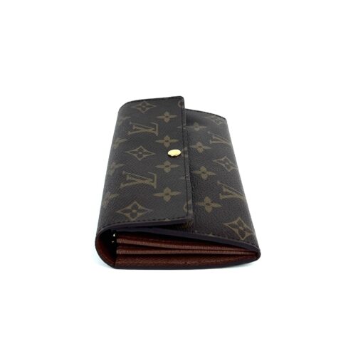 Louis Vuitton Monogram Brown Sarah Wallet 6