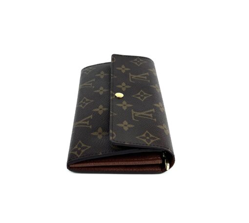 Louis Vuitton Monogram Brown Sarah Wallet 5