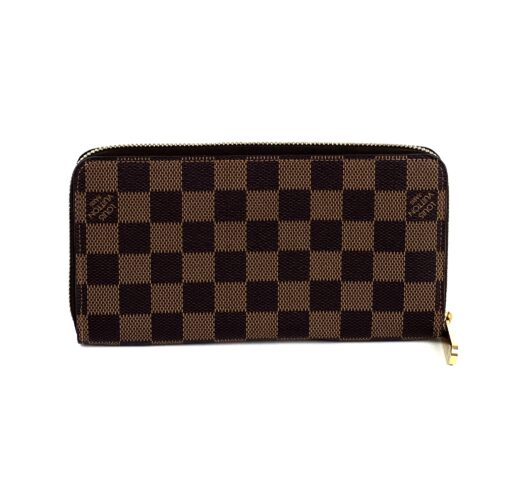 Louis Vuitton Zippy Wallet Damier Ebene Canvas Brown 2