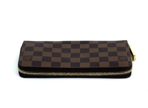 Louis Vuitton Zippy Wallet Damier Ebene Canvas Brown 4