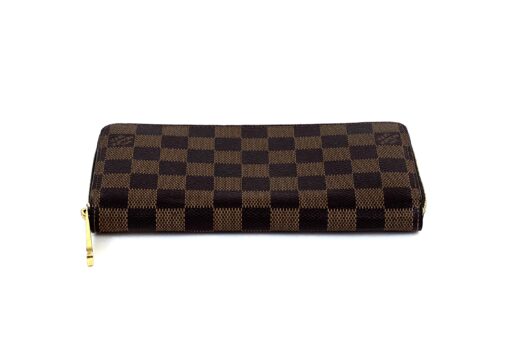 Louis Vuitton Zippy Wallet Damier Ebene Canvas Brown 11