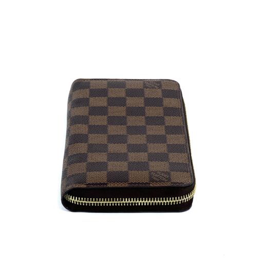 Louis Vuitton Zippy Wallet Damier Ebene Canvas Brown 5