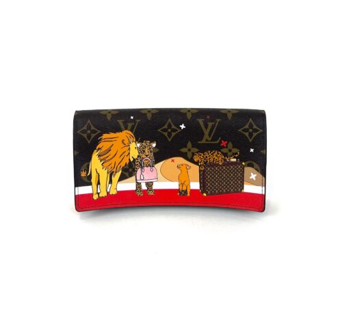 Louis Vuitton 2018 Holiday Animation Sarah Wallet and Keychain/Charm Set - Image 2