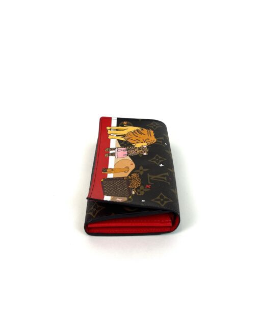 Louis Vuitton 2018 Holiday Animation Sarah Wallet and Keychain/Charm Set 13