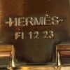 Hermes Clic H Maroon Glace and Yellow Gold GM Bracelet 13