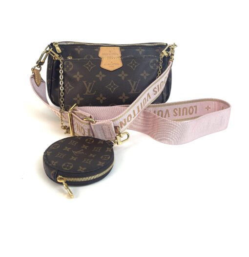 Louis Vuitton Monogram Multi Pochette Accessories Rose Clair 5