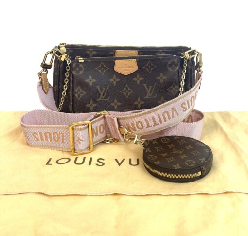 Louis Vuitton Monogram Multi Pochette Accessories Rose Clair 4