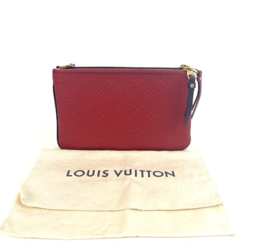 Louis Vuitton Marine Rouge Double Zip Pochette Crossbody - Image 9