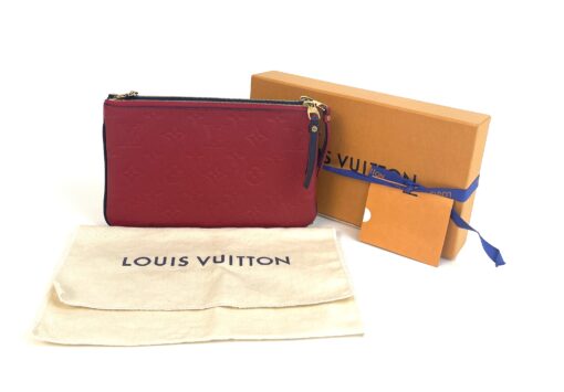 Louis Vuitton Marine Rouge Double Zip Pochette Crossbody 4