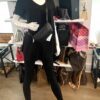 Chanel Black Quilted Leather Uniform Bum Bag Crossbody Sling Series 31 3