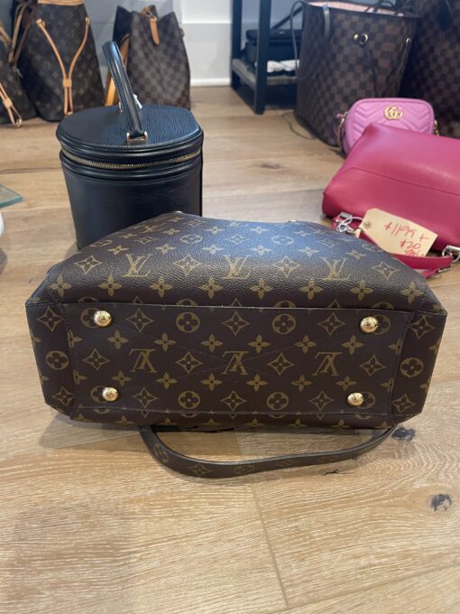 Louis Vuitton Monogram Montaigne MM Satchel or Shoulder Bag 9