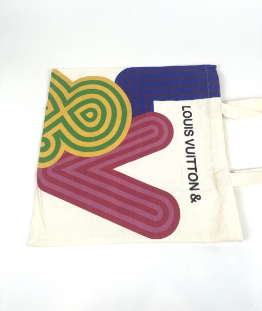 Louis Vuitton and Shenzhen 2021 Eco Canvas Tote Bag Exhibition Limited Edition - Image 12