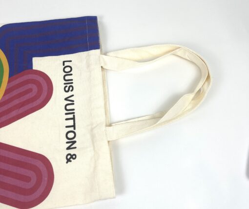 Louis Vuitton and Shenzhen 2021 Eco Canvas Tote Bag Exhibition Limited Edition - Image 10