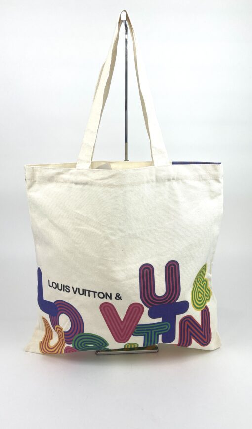 Louis Vuitton and Shenzhen 2021 Eco Canvas Tote Bag Exhibition Limited Edition - Image 5