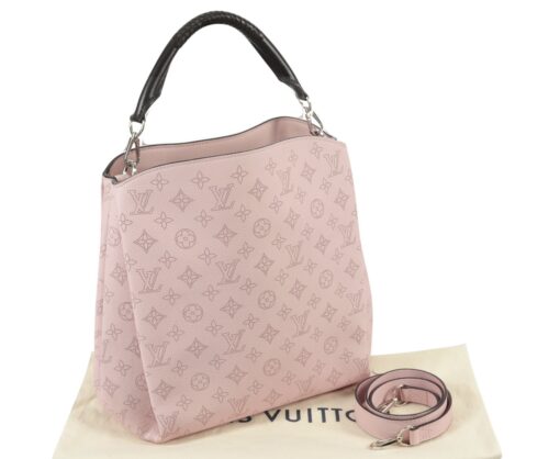 Louis Vuitton Magnolia Monogram Mahina Leather Babylone PM Bag