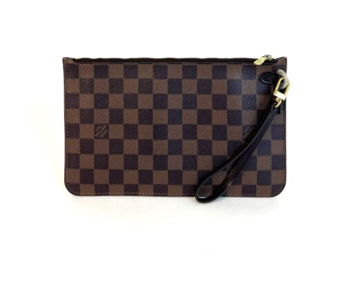 Louis Vuitton Damier Ebene Canvas Neverfull Pochette Brown