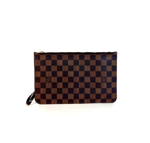 Louis Vuitton Damier Ebene Canvas Neverfull Pochette Brown 2