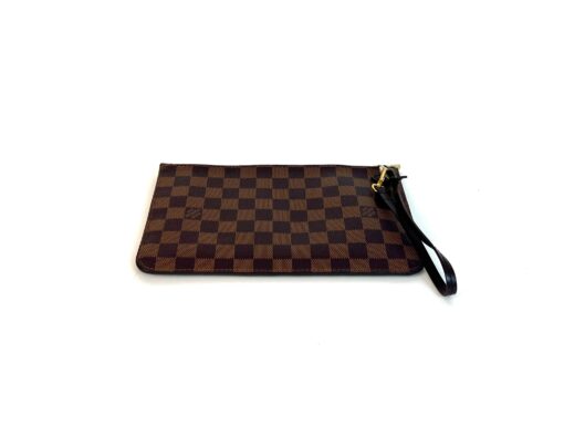 Louis Vuitton Damier Ebene Canvas Neverfull Pochette Brown 5