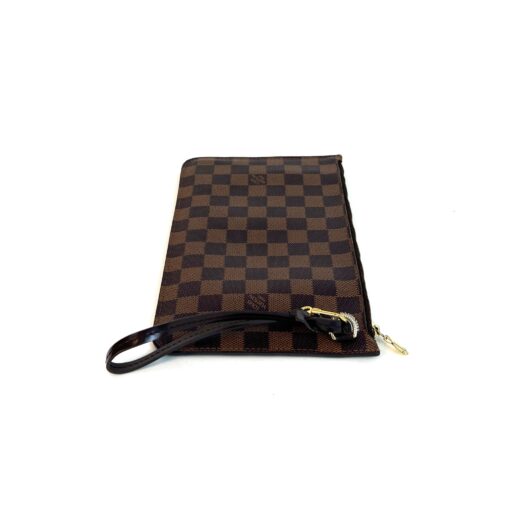 Louis Vuitton Damier Ebene Canvas Neverfull Pochette Brown 4