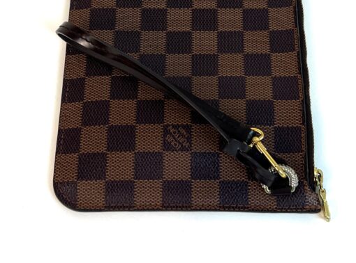 Louis Vuitton Damier Ebene Canvas Neverfull Pochette Brown 12