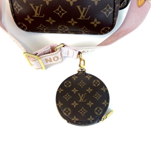 Louis Vuitton Monogram Multi Pochette Accessories Rose Clair 16