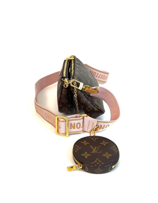 Louis Vuitton Monogram Multi Pochette Accessories Rose Clair 15