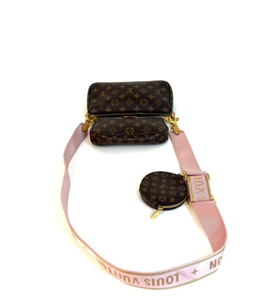 Louis Vuitton Monogram Multi Pochette Accessories Rose Clair 11