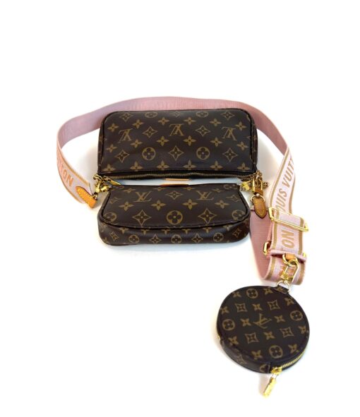 Louis Vuitton Monogram Multi Pochette Accessories Rose Clair 10