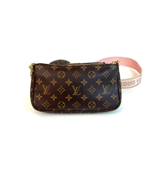 Louis Vuitton Monogram Multi Pochette Accessories Rose Clair 8