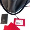 Valentino Garavani Rockstud Reversible Black Red Leather Tote 10