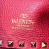 Valentino Garavani Rockstud Reversible Black Red Leather Tote 15