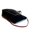 Valentino Garavani Rockstud Reversible Black Red Leather Tote 9