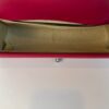 Chanel Medium Boy Dark Pink Chevron Lambskin Leather Ruthenium 27