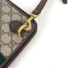 Gucci Supreme Monogram Web Ophidia Double Zip Shoulder Bag Beige New Acero 21