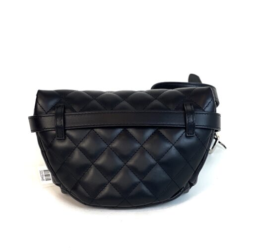 Chanel Black Quilted Leather Uniform Bum Bag Crossbody Sling Series 31 5