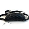 Chanel Black Quilted Leather Uniform Bum Bag Crossbody Sling Series 31 19