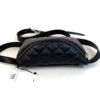 Chanel Black Quilted Leather Uniform Bum Bag Crossbody Sling Series 31 18