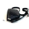 Chanel Black Quilted Leather Uniform Bum Bag Crossbody Sling Series 31 17