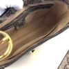 Gucci x Balenciaga Supreme Monogram Striped Logo Print Web Small Jackie 1961 Hobo Beige Ebony 22